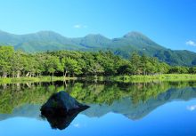 北海道知床五湖の風景