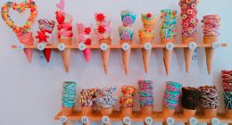 韓国BisToppingのアイスクリーム