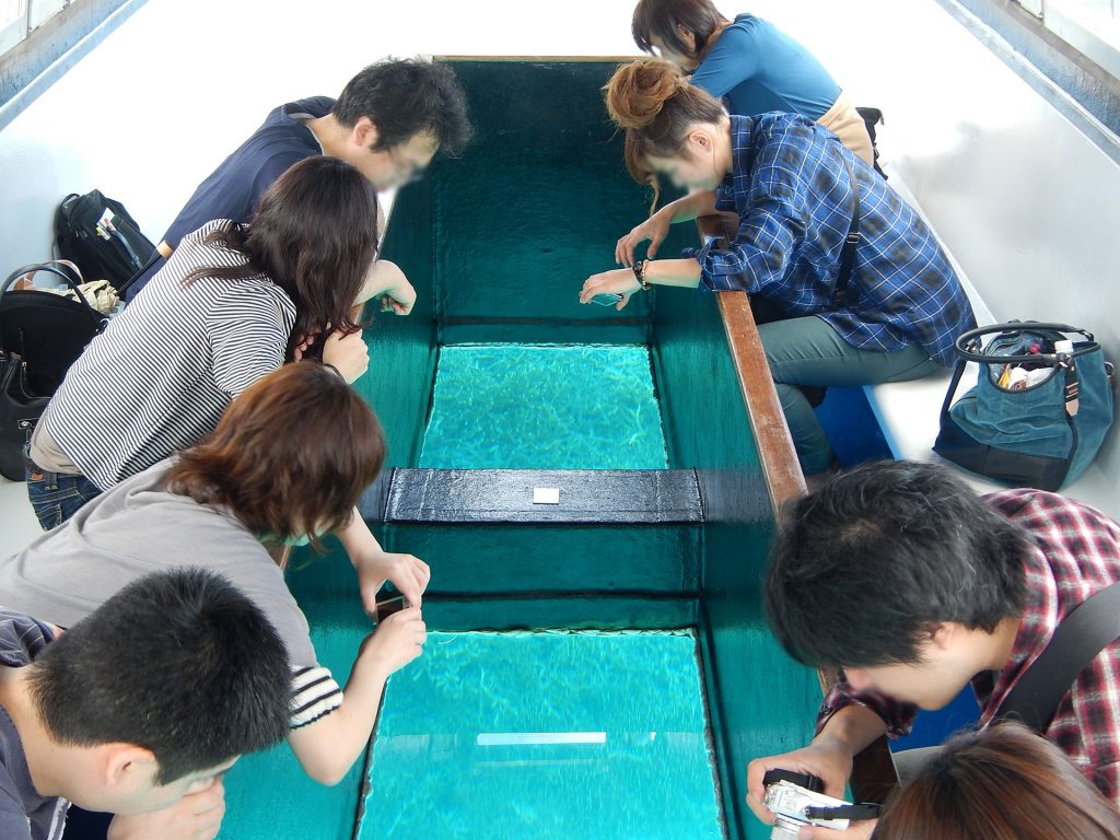 竹富島のグラスボートイメージ