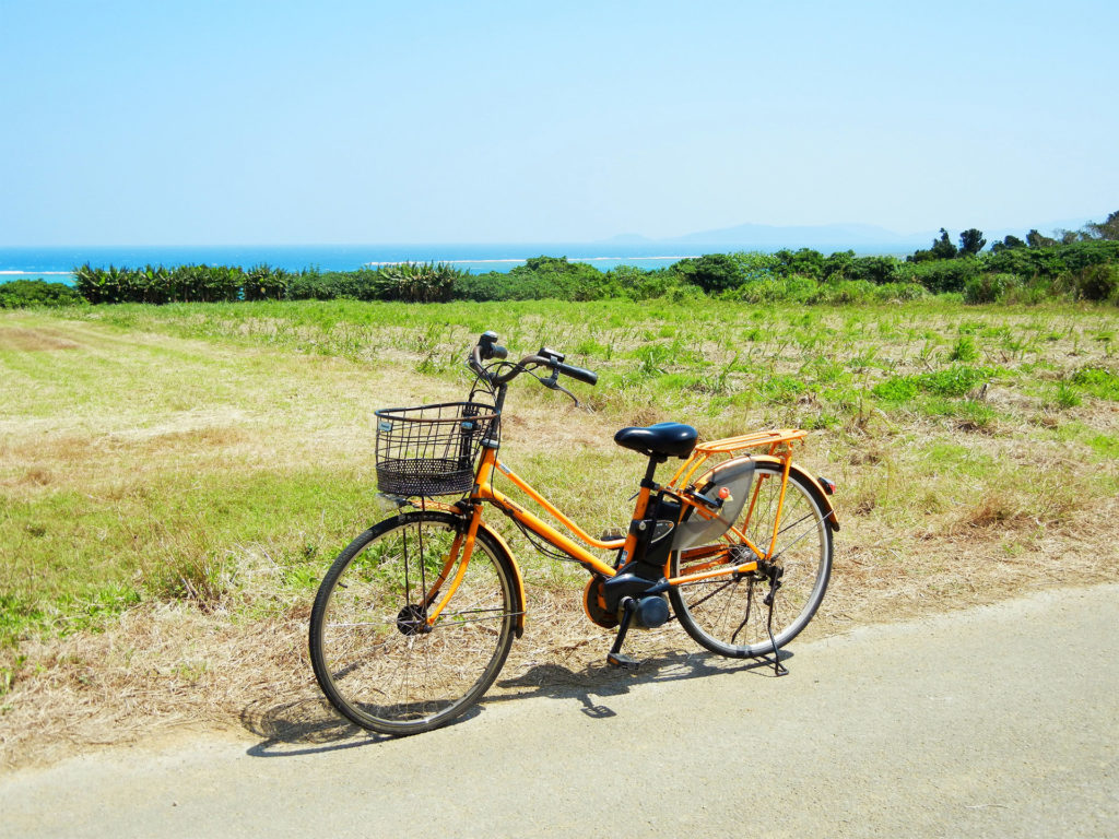 小浜島のレンタサイクル