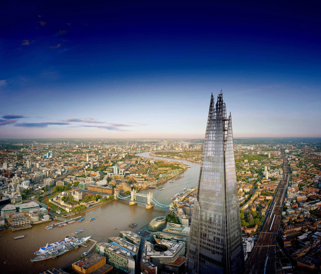 ロンドン塔やタワーブリッジの眺め